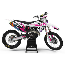 Husqvarna Pro pink Komplett dekalkit