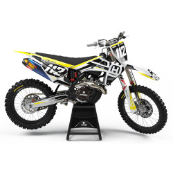 Husqvarna Thunder yellow Komplett dekalkit