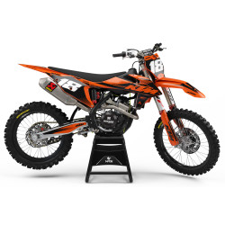 KTM Dots black komplett dekalkit
