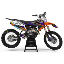 KTM Duke purple komplett dekalkit KTM Duke purple komplett dekalkit