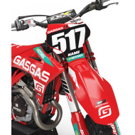 GasGas Factory White Komplett dekalkit GasGas Factory White Komplett dekalkit