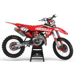 GasGas Factory White Komplett dekalkit