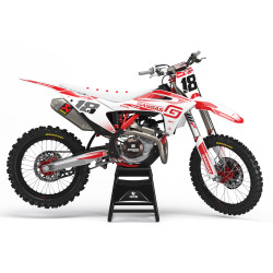 GasGas Dots White Komplett dekalkit