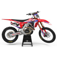 Honda Pro red Komplett dekalkit Honda Pro red Komplett dekalkit