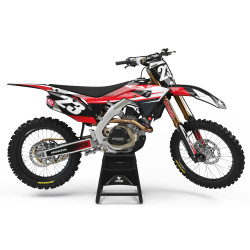 Honda Sword red Komplett dekalkit