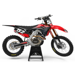 Honda Wing black komplett dekalkit