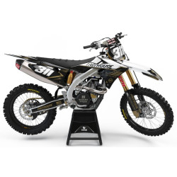 Suzuki Fasthouse white Komplett dekalkit