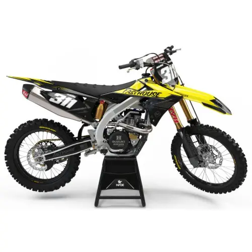 Suzuki Fasthouse yellow Komplett dekalkit