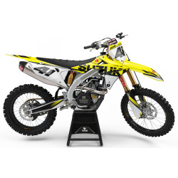 Suzuki Split yellow Komplett dekalkit