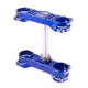 Xtrig ROCS Tech Triple Clamp Kit - 22mm Offset Blue Husqvarna/GasGas/KTM Xtrig ROCS Tech Triple Clamp Kit - 22mm Offset Blue Husqvarna/GasGas/KTM