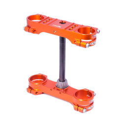 XTrig ROCS Triple Clamp Kit - 14 MM OFFSET Orange 85SX 03-24 XTrig ROCS Triple Clamp Kit - 14 MM OFFSET Orange 85SX 03-24