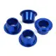 ZETA Rubber killers, KTM/HQ MX 16-22 4 pcs Blue ZETA Rubber killers, KTM/HQ MX 16-22 4 pcs Blue