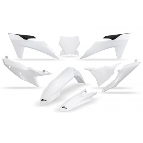UFO Plastkit 5-delar KTM SX/SXF125-450 23- Vit UFO Plastkit 5-delar KTM SX/SXF125-450 23- Vit