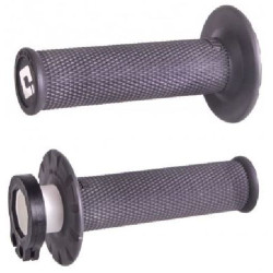 ODI MX V2 Lock-On No-Waffle Grip Graphite Grå ODI MX V2 Lock-On No-Waffle Grip Graphite Grå