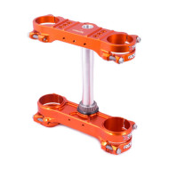 XTrig ROCS Triple Clamp Kit - 22 MM OFFSET Orange XTrig ROCS Triple Clamp Kit - 22 MM OFFSET Orange