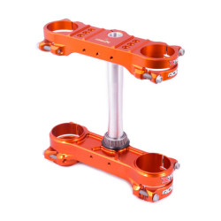 XTrig ROCS Triple Clamp Kit - 22 MM OFFSET Orange XTrig ROCS Triple Clamp Kit - 22 MM OFFSET Orange