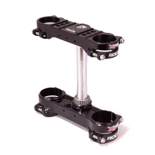 Xtrig ROCS Tech Triple Clamp Kit - 22mm Offset Black Husqvarna/GasGas/KTM Xtrig ROCS Tech Triple Clamp Kit - 22mm Offset Black Husqvarna/GasGas/KTM