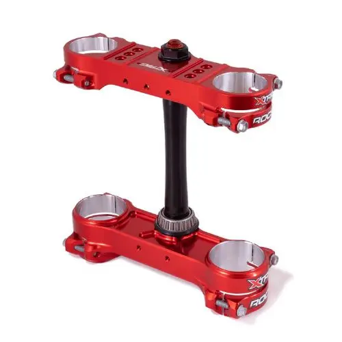 XTrig ROCS Triple Clamp Kit GG/KTM/HVA - 20-22mm Offset Red XTrig ROCS Triple Clamp Kit GG/KTM/HVA - 20-22mm Offset Red
