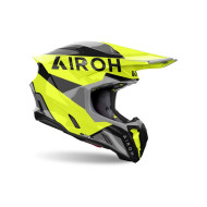 Airoh Hjälm Twist 3 King gul gloss XS Airoh Hjälm Twist 3 King gul gloss XS
