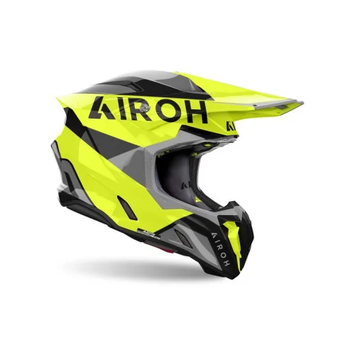 Airoh Hjälm Twist 3 King gul gloss S Airoh Hjälm Twist 3 King gul gloss S