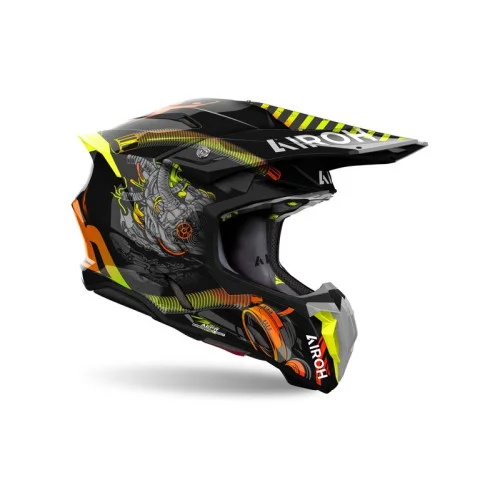 Airoh Hjälm Twist 3 Toxic XL Airoh Hjälm Twist 3 Toxic XL