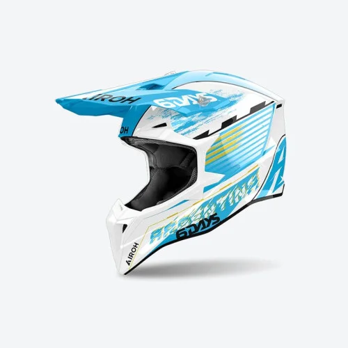 Airoh Hjälm Wraaap Six Days Argentina 2023 Gloss XS Airoh Hjälm Wraaap Six Days Argentina 2023 Gloss XS