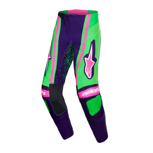 Alpinestars Byxor Techstar Nomur Lila/Grön/Fluo Rosa 28
