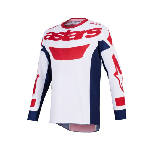 Alpinestars Tröja Racer Riway Vit/Blå/Röd XXL
