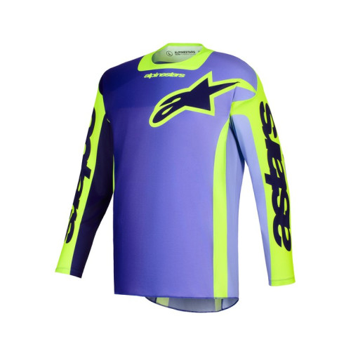 Alpinestars Tröja Racer Portl Lila/Fluo Gul XXL