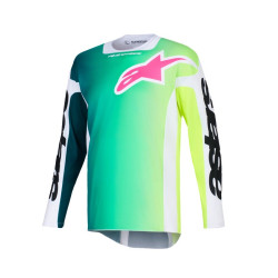 Alpinestars Tröja Racer Portl Grön/Vit/Svart L
