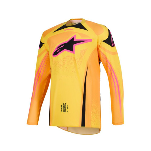 Alpinestars Tröja Techstar Nomur Orange/Gul/Rosa XXL
