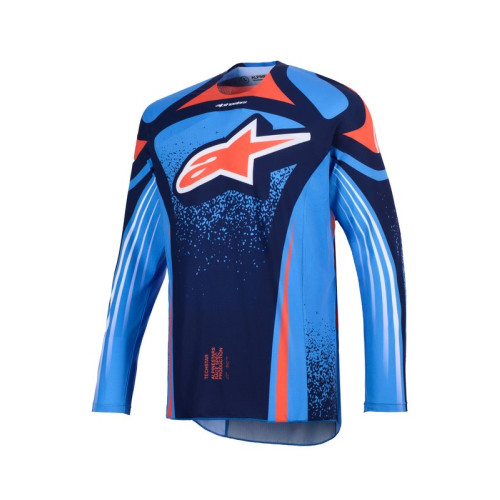 Alpinestars Tröja Techstar Nomur Navy/Orange/UCLA Blå M