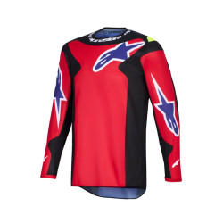 Alpinestars Tröja Fluid Grid Röd/Svart/Lila XL