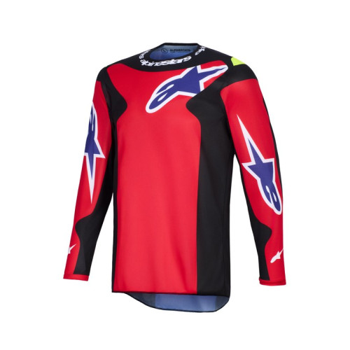 Alpinestars Tröja Fluid Grid Röd/Svart/Lila XL