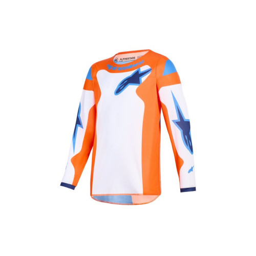 Alpinestars Tröja Youth Fluid Grid Orange/UCLA Blå M