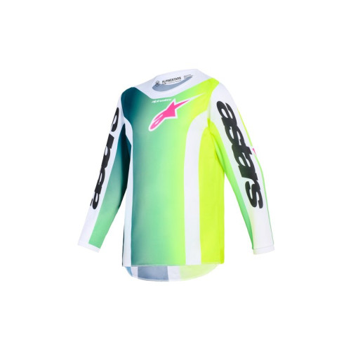 Alpinestars Tröja Youth Fluid Portl Grön/Vit/Svart XL