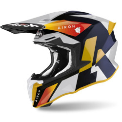 Airoh Hjälm Twist 2.0 Lift vit/blå S Airoh Hjälm Twist 2.0 Lift vit/blå S