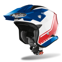 Airoh TRR-S Keen blå/röd glansig L