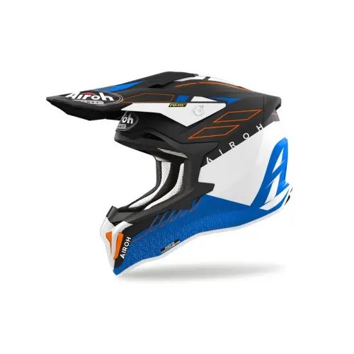 Airoh Hjälm Strycker Skin Blå Matt XS Airoh Hjälm Strycker Skin Blå Matt XS