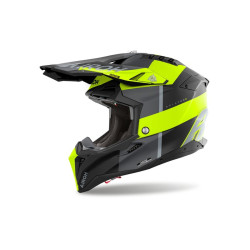 Airoh Hjälm Aviator 3 Monarch Gul Matt XXL