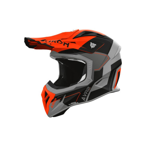 Airoh Hjälm Aviator Ace 2 Shield Orange matt M