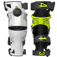 Mobius X8 knäskydd vit/gul M Par Mobius X8 knäskydd vit/gul M Par