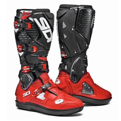 SIDI Crossfire 3 SRS MX Stövel Röd/Svart 44