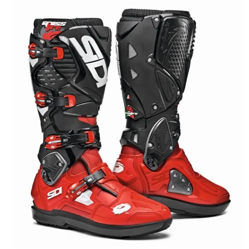 SIDI Crossfire 3 SRS MX Stövel Röd/Svart 42 SIDI Crossfire 3 SRS MX Stövel Röd/Svart 42