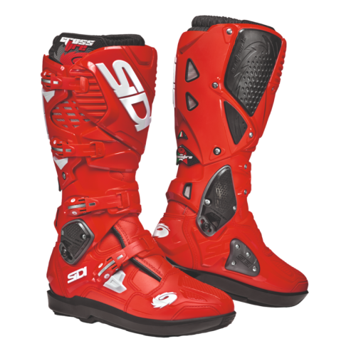 SIDI Crossfire 3 SRS MX Stövel Röd/Röd 46