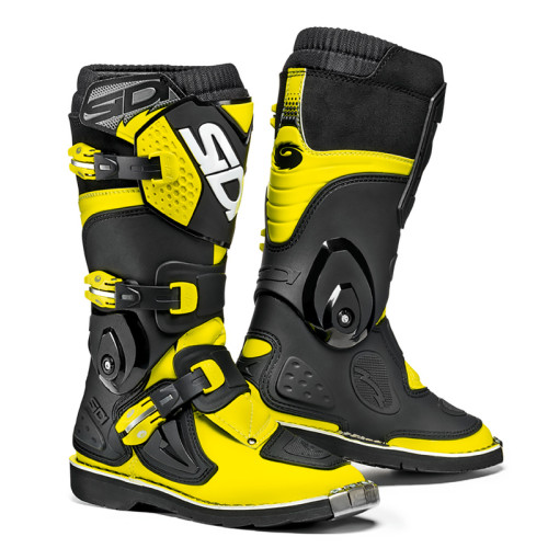 Sidi MX Stövel Flame Junior, fluo Gul/Svart 37