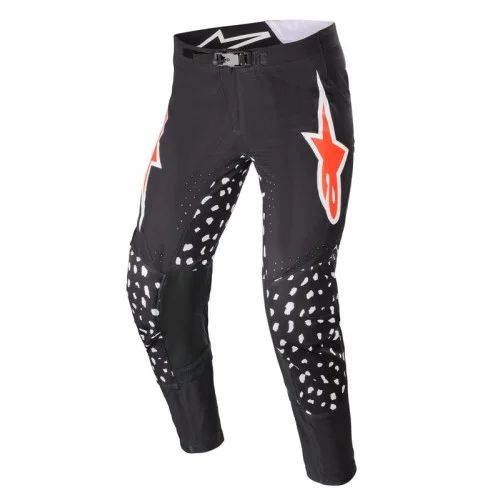 Alpinestars Byxor Supertech North Svart/Neon Röd 32