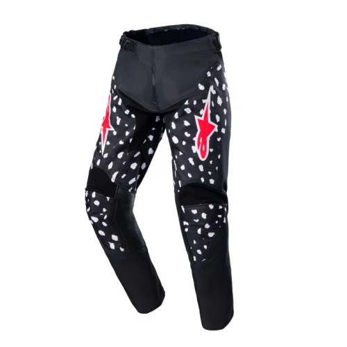 Alpinestars Byxor Racer Junior North Svart/Neon Röd 22 Alpinestars Byxor Racer Junior North Svart/Neon Röd 22