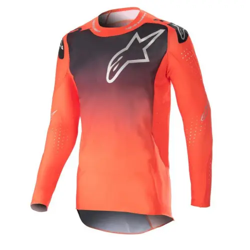 Alpinestars Tröja Supertech Risen Hot Orange/Svart XL Alpinestars Tröja Supertech Risen Hot Orange/Svart XL