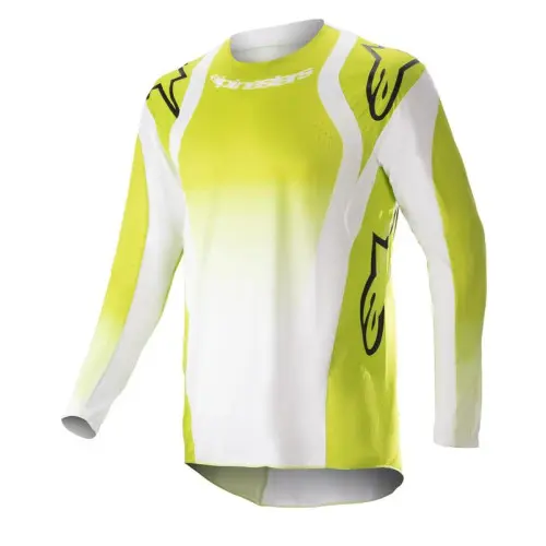 Alpinestars Tröja Techstar Push Gul Fluo/Vit S Alpinestars Tröja Techstar Push Gul Fluo/Vit S